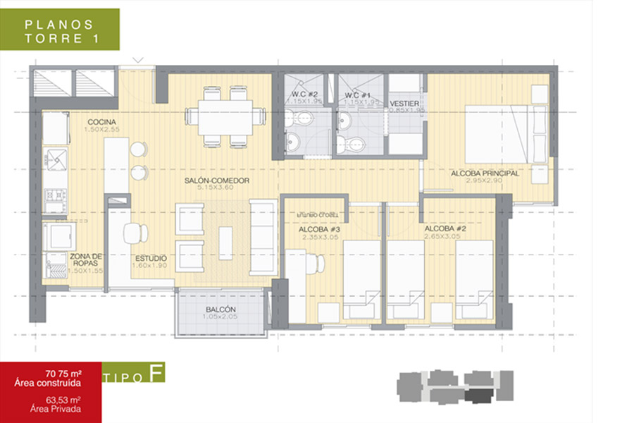Apto 70 -MultiHomes Apto 70 -MultiHomes