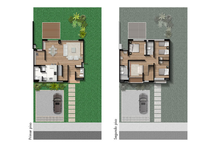 Hacienda Samaria - MultiHomes - Plano 1 Hacienda Samaria - MultiHomes - Plano 1